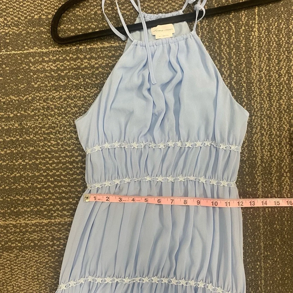 Lovers + Friends Lucy Tiered Maxi Dress Size XXS - Picture 10 of 14